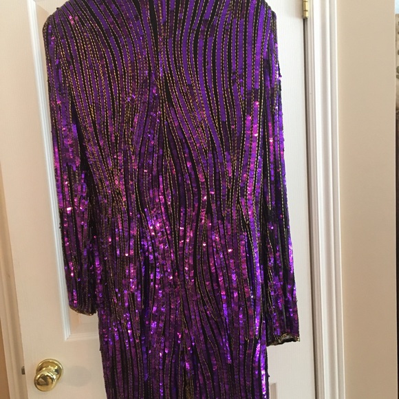 Leslie Fay designer dress - Picture 3 of 11